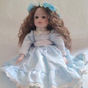 Beautiful porcelain doll